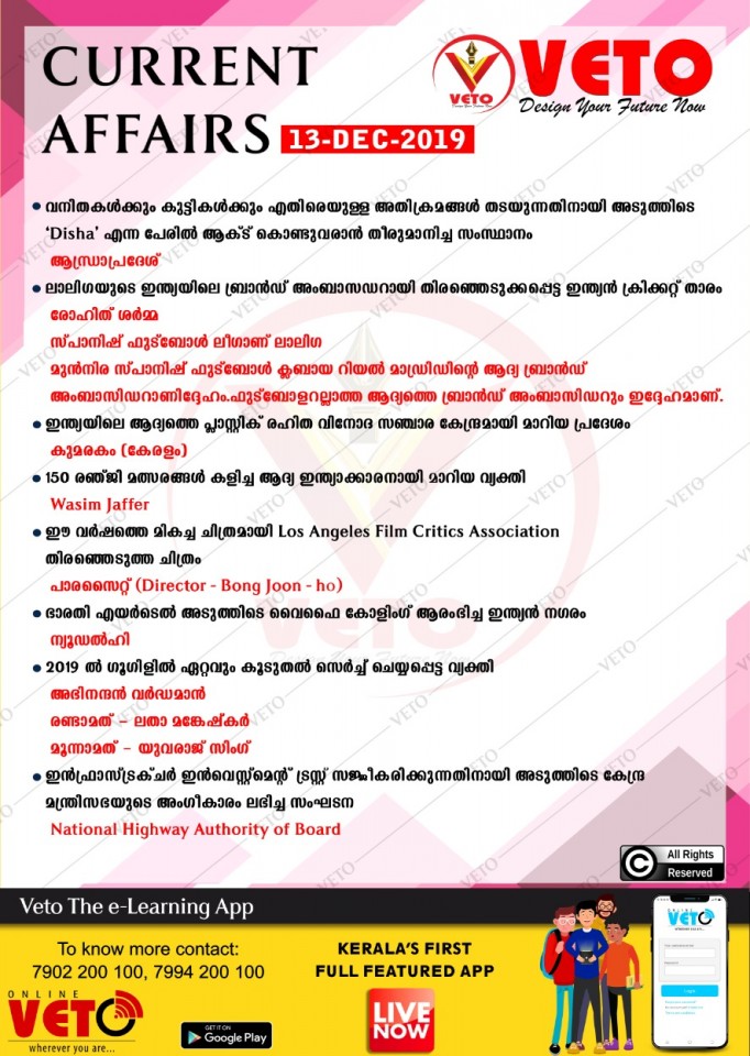 Current Affairs